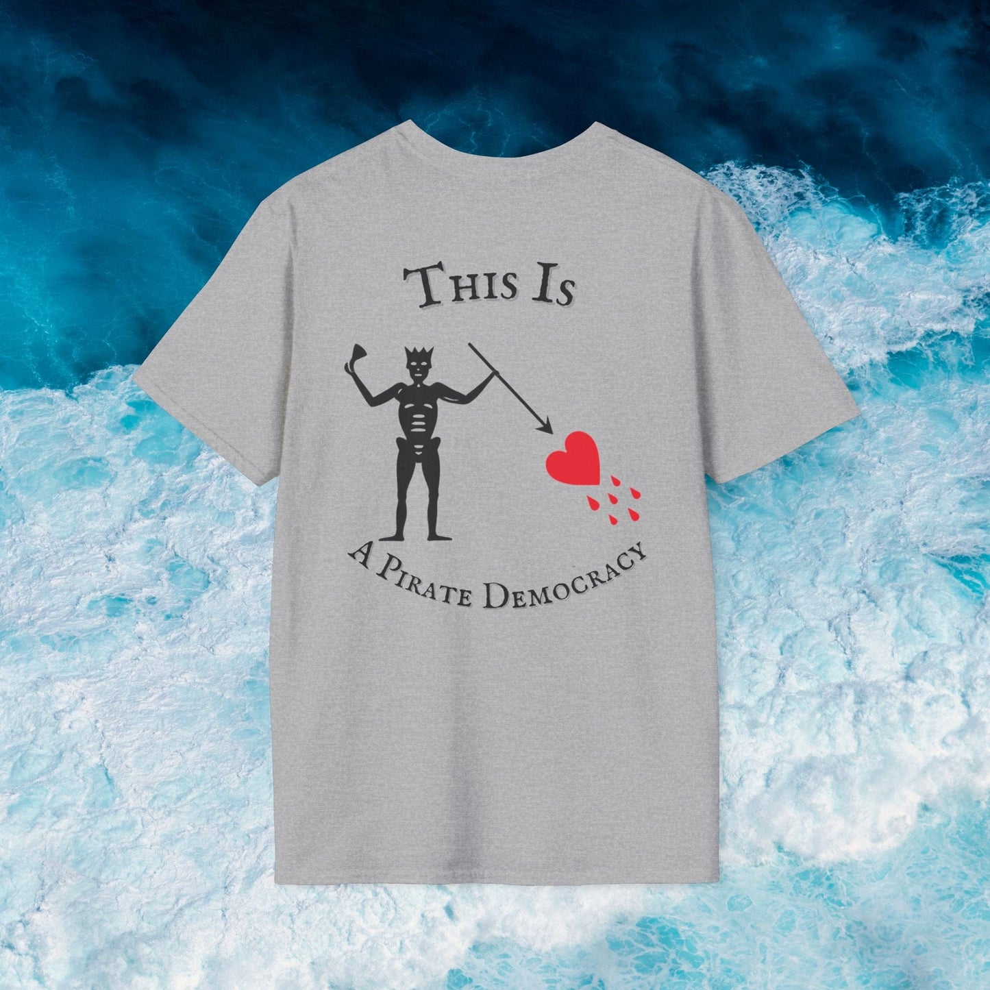 Blackbeard Democracy Tee