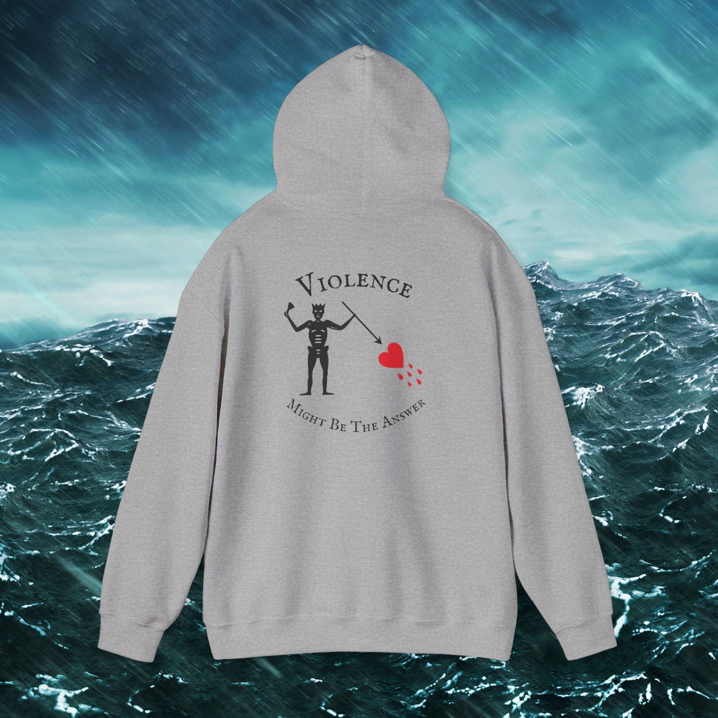 Blackbeard Violence Hoodie