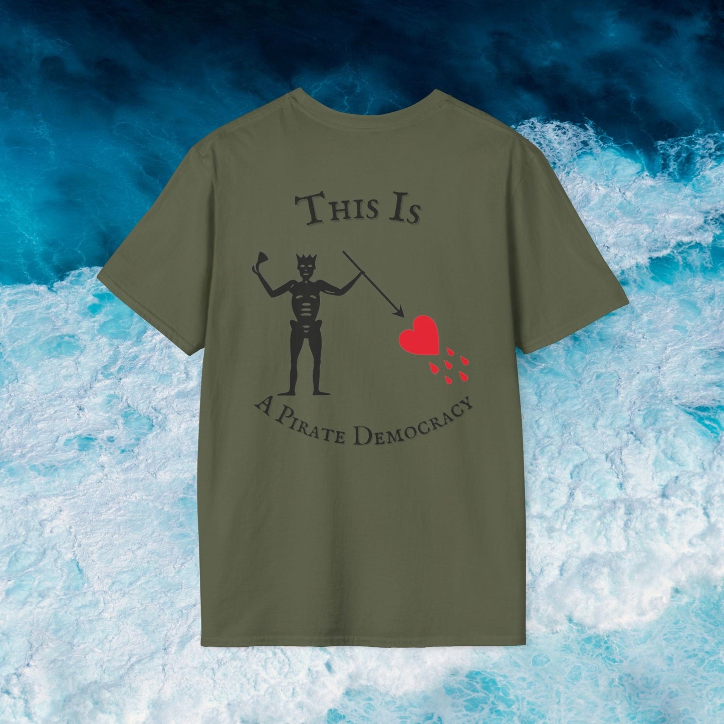 Blackbeard Democracy Tee