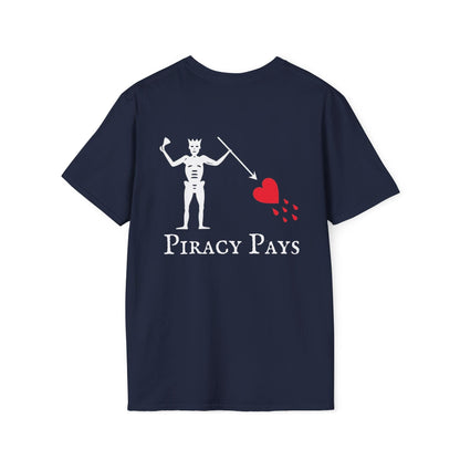Piracy Pays T-shirt