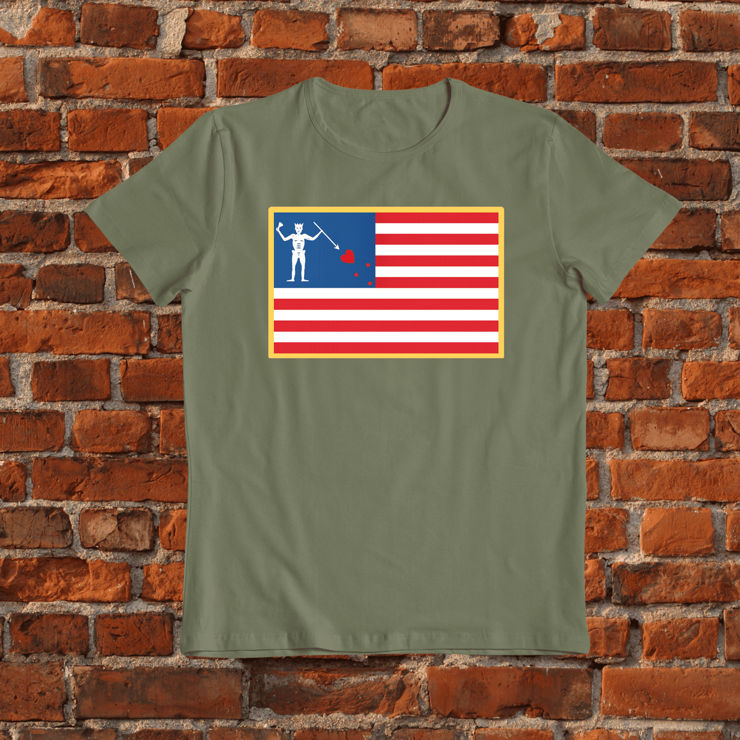Blackbeard Flag T-shirt