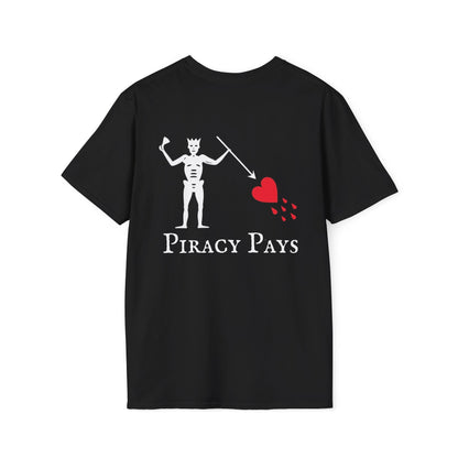 Piracy Pays T-shirt