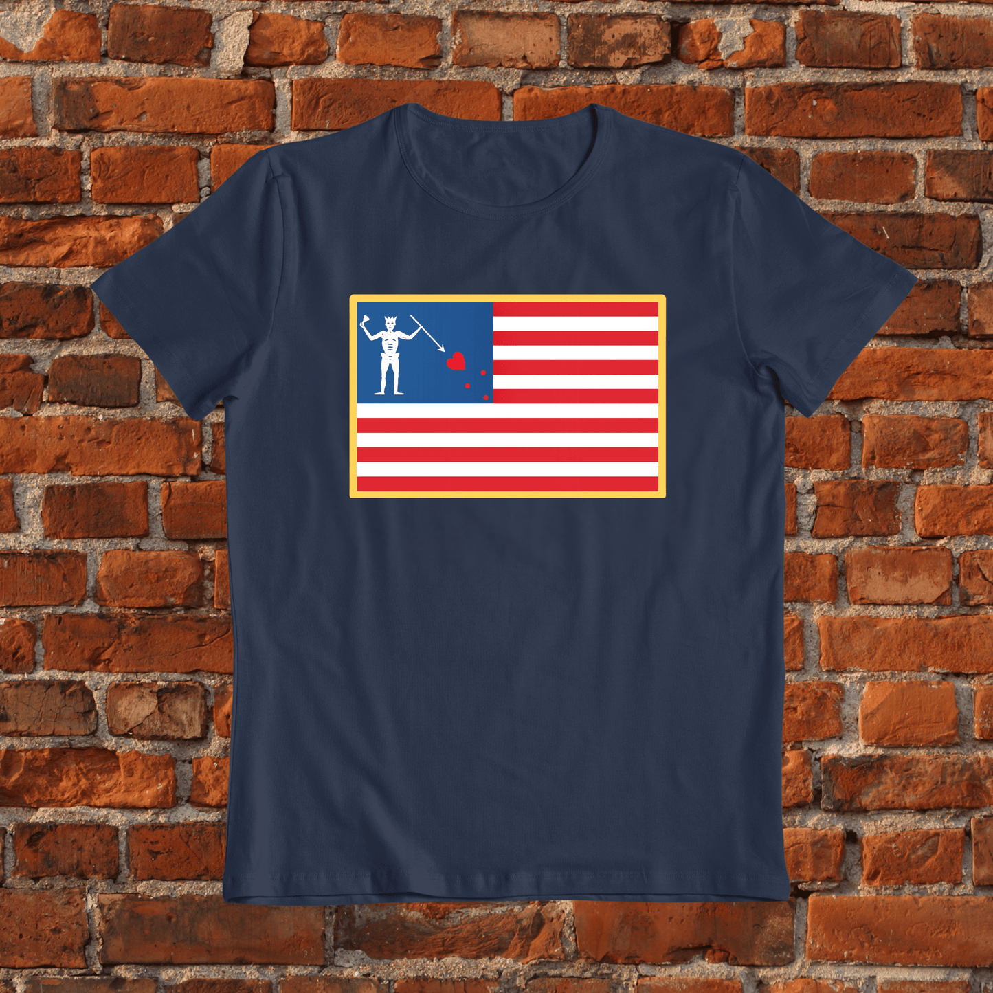 Blackbeard Flag T-shirt