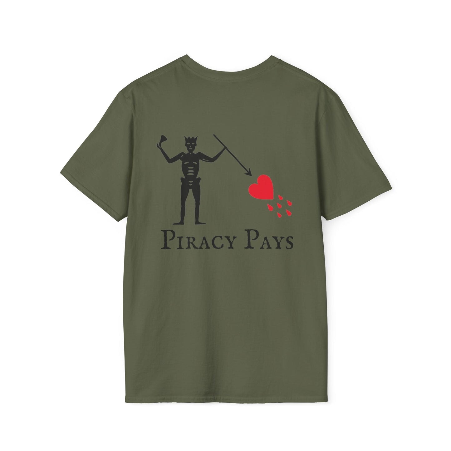 Piracy Pays T-shirt