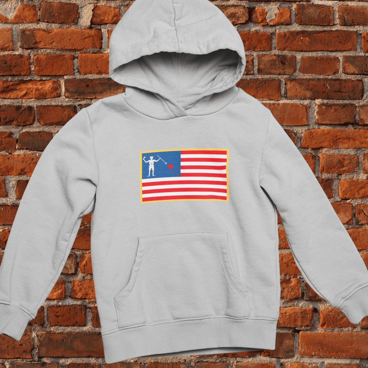 Blackbeard Flag Hoodie